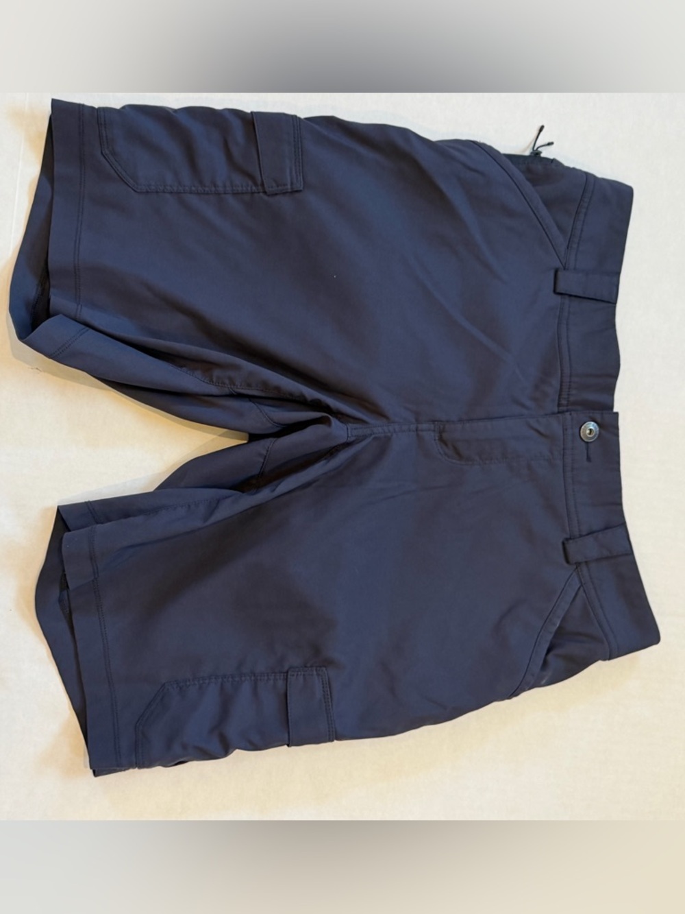 Navy Utility Cargo Shorts by Deluth sz 10